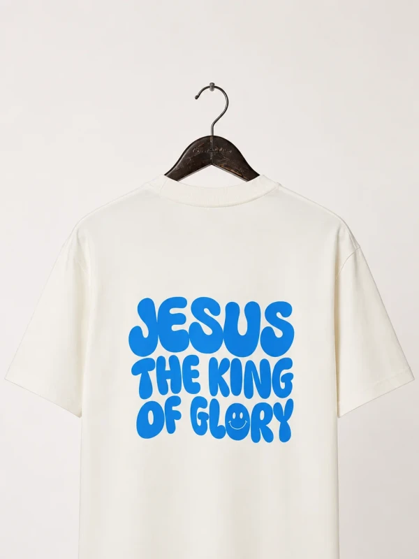 Camiseta Jesus The King Of Glory Premium