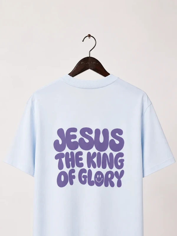 Camiseta Jesus The King Of Glory Premium