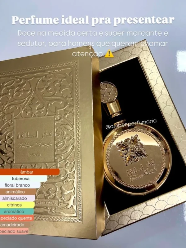 DECANTS perfume arabe 10ml Árabe Lattafa Fakhar Gold
