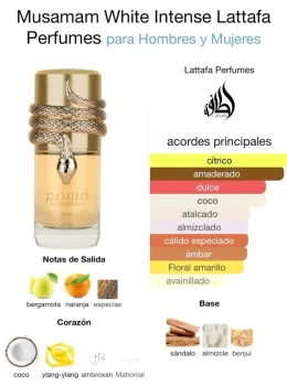DECANTS perfume arabe 10ml Musamam Intense by Lattafa