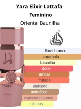 DECANTS perfume arabe 10ml Yara Elixir