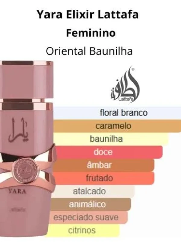 DECANTS perfume arabe 10ml Yara Elixir