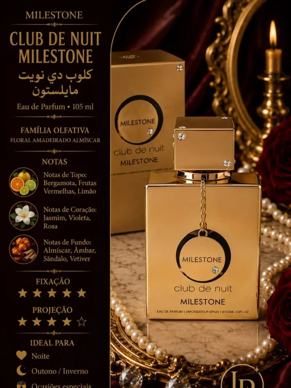 PERFUME CLUB DE NUIT MILESTONE 105ML