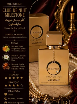 PERFUME CLUB DE NUIT MILESTONE 105ML