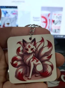 Chaveiro MDF - Raposa