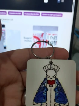 Chaveiro MDF - Nossa Senhora Aparecida