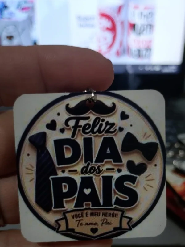 Chaveiro MDF - Dia dos Pais