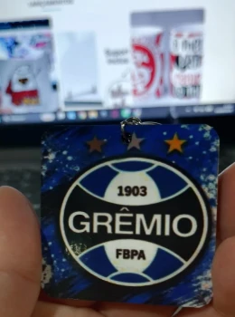 Chaveiro MDF - Grêmio