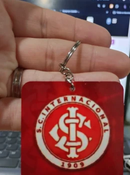 Chaveiro MDF - Internacional
