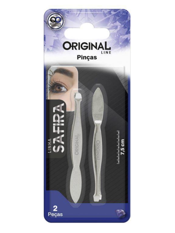 PINÇA C/ 2un SAFIRA