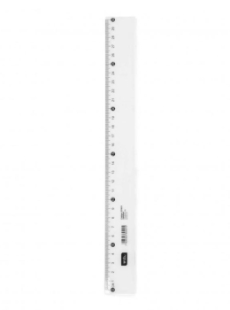 RÉGUA PLÁSTICA 30cm 2mm