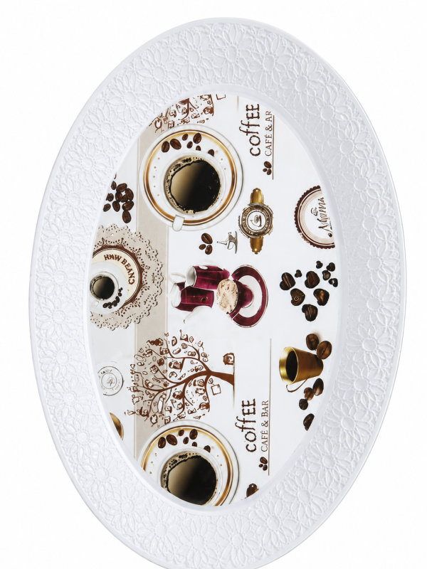 BANDEIJA PLÁSTICA OVAL 34cm 