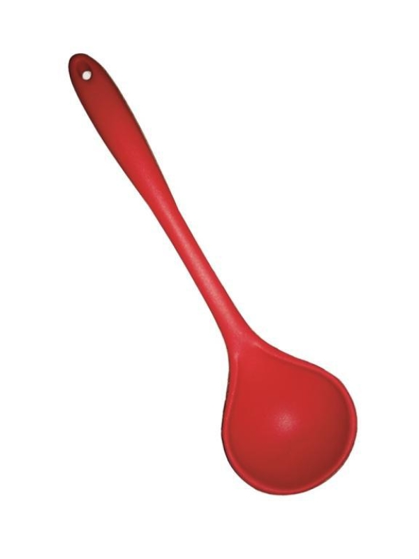 CONCHA DE SILICONE 28cm VERMELHO