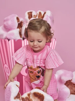 Vestido Infantil Estampado – Cinti