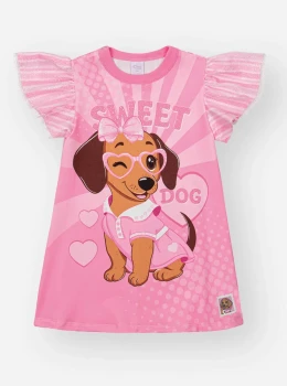 Vestido Infantil Estampado – Cinti