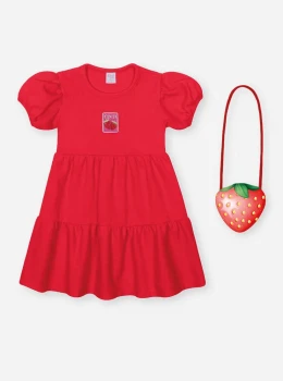 Vestido Infantil com Bolsinha – Cinti