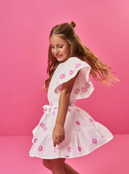 Conjunto Infantil Blusinha e Short Saia – Cinti
