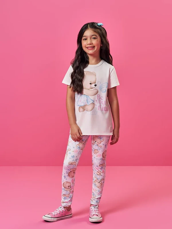 Conjunto Infantil Blusa e Calça Legging – Cinti