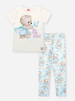 Conjunto Infantil Blusa e Calça Legging – Cinti