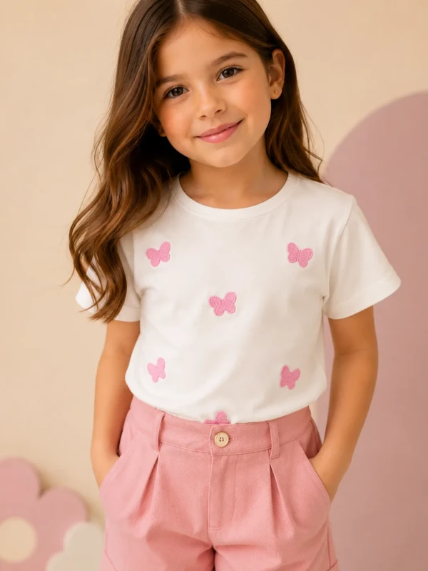 Blusa Infantil Borboletas – Cinti