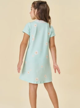 Vestido Infanti Candy Garden: Doçura e Magia em Cada Detalhe