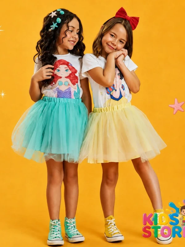 Saia em tule kukie 86127