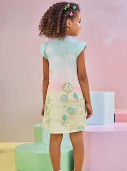 Vestido Infantil Estampado Candy Colors – Infanti