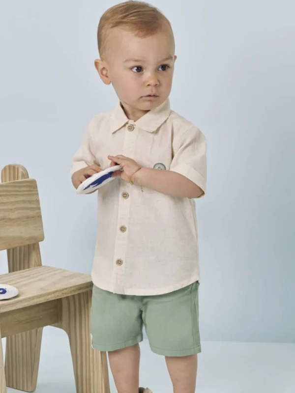 Conjunto Infantil Camisa e Bermuda – Luc.boo