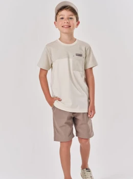 Conjunto Infantil Camiseta e Bermuda – Luc.boo
