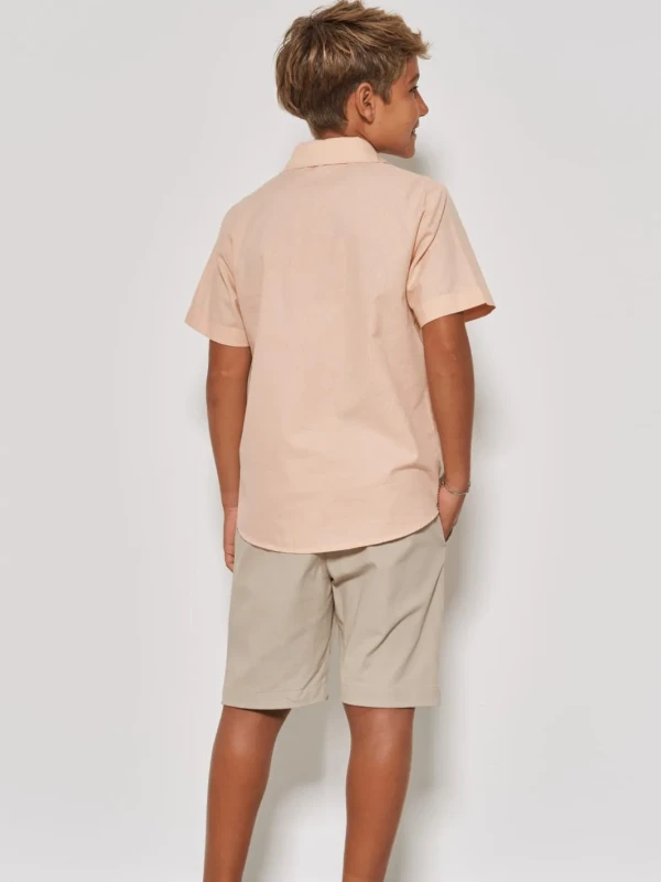 Conjunto Infantil Camisa e Bermuda – Johnny Fox