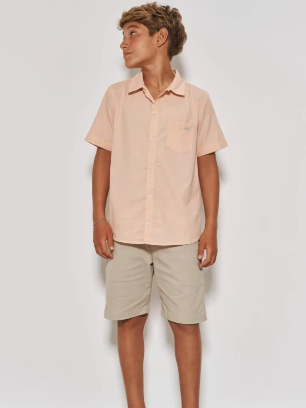 Conjunto Infantil Camisa e Bermuda – Johnny Fox