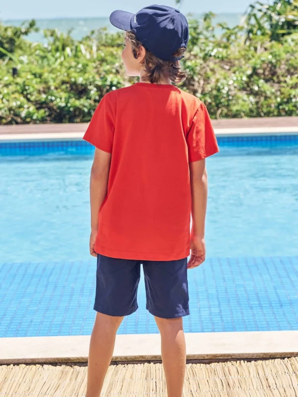 Conjunto Infantil Camiseta e Bermuda – Luc.Boo