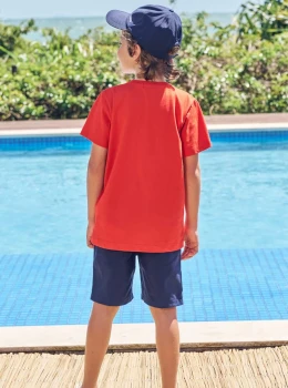 Conjunto Infantil Camiseta e Bermuda – Luc.Boo