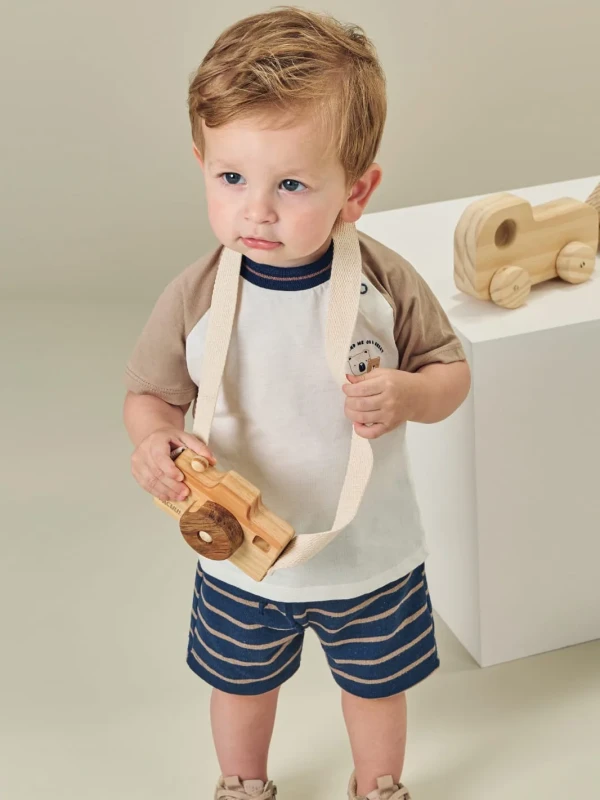 Conjunto Infantil Camiseta e Bermuda – Luc.Boo