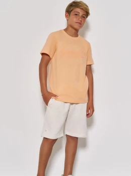 Conjunto Infantil Camiseta e Bermuda – Johnny Fox