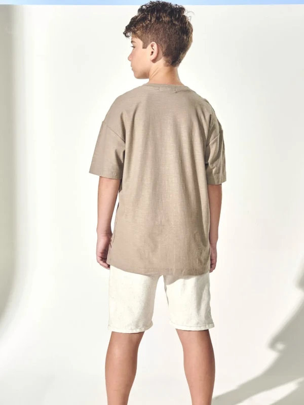 Conjunto Infantil Camiseta Estampada e Bermuda – Johnny Fox