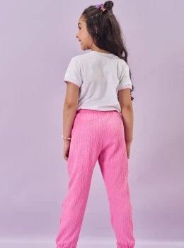 Conjunto Bear Sweetness Conforto e estilo para as pequenas exploradoras!