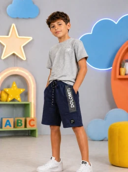 Conjunto Infantil Camiseta e Bermuda – Lamon