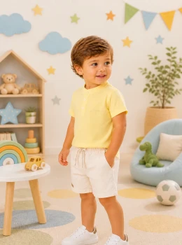 Conjunto Infantil Camiseta e Short – Johnny Fox