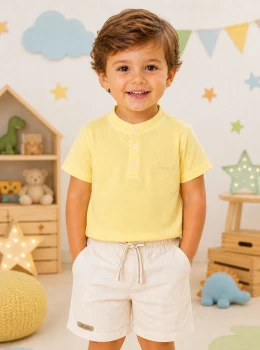 Conjunto Infantil Camiseta e Short – Johnny Fox