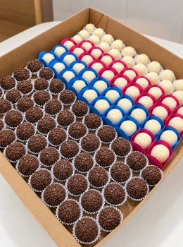 100 brigadeiros gourmet festa 16g