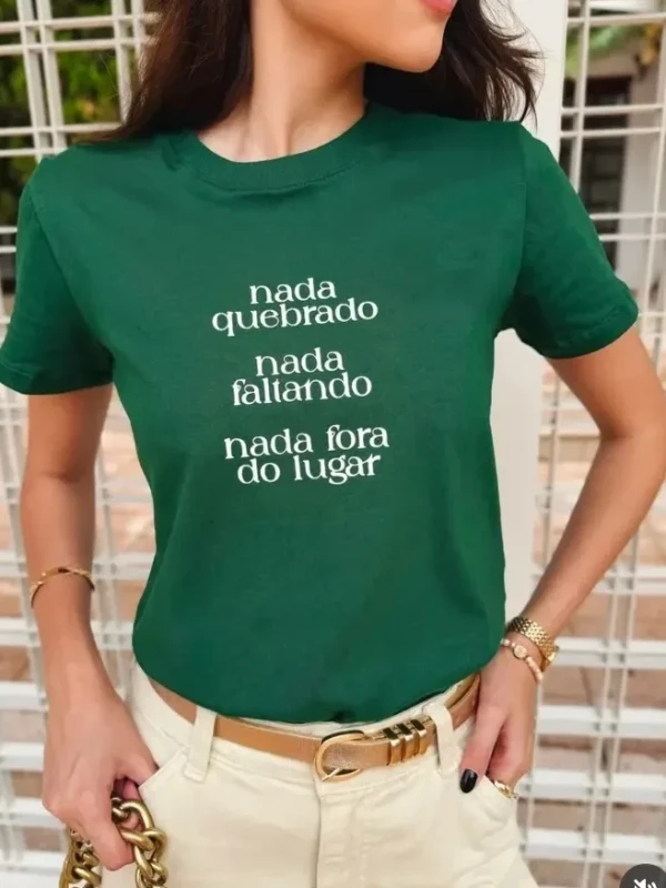 Tshirt  Nada Quebrado