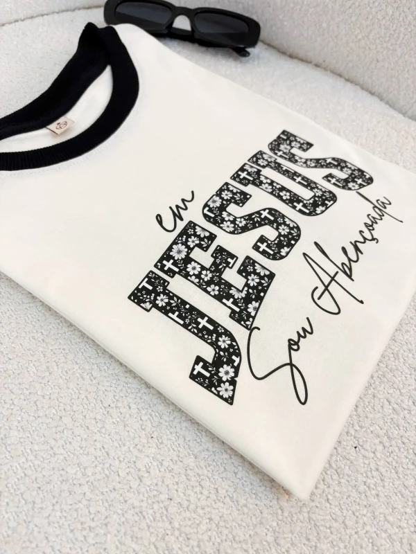 Tshirt Jesus Gola colorida 