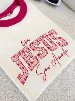 Tshirt Jesus Gola colorida 