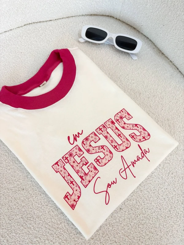 Tshirt Jesus Gola colorida 