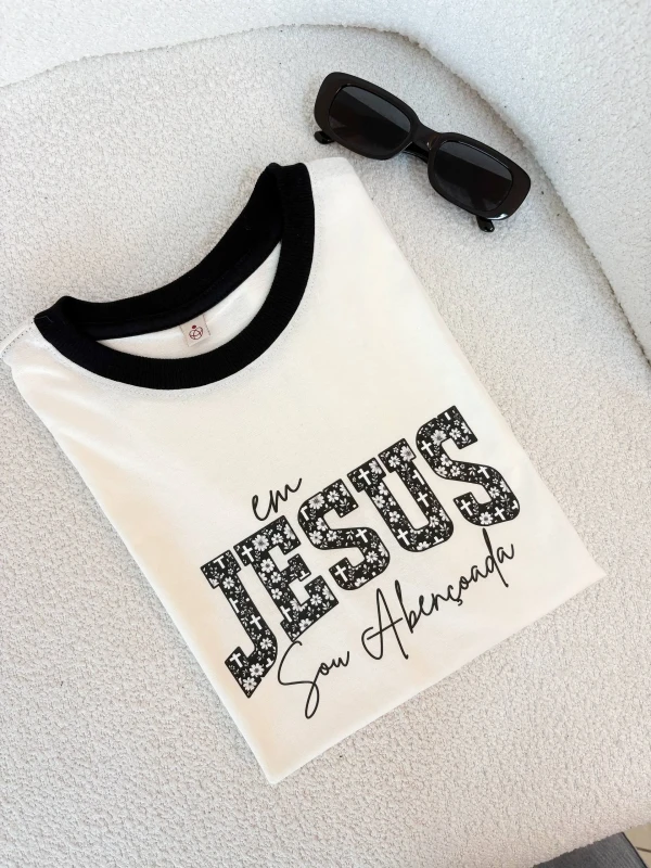 Tshirt Jesus Gola colorida 