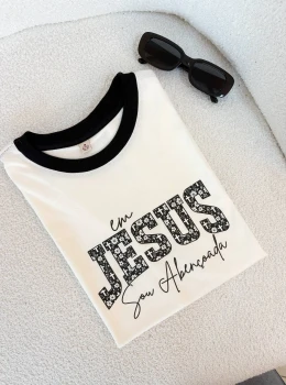 Tshirt Jesus Gola colorida 