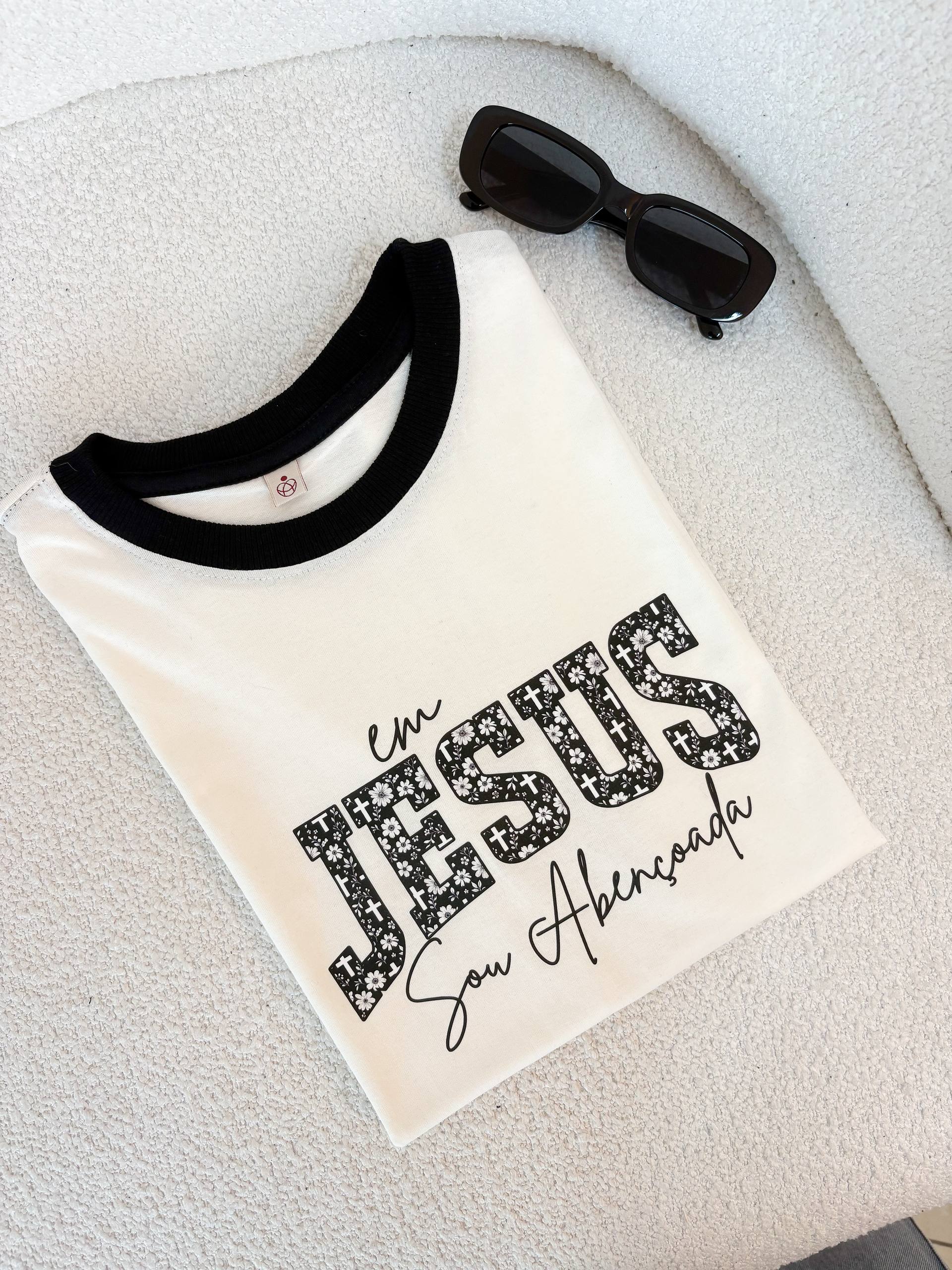 Tshirt Jesus Gola colorida 