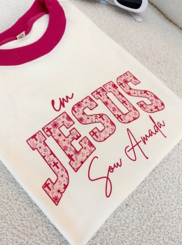 Tshirt Jesus Gola colorida