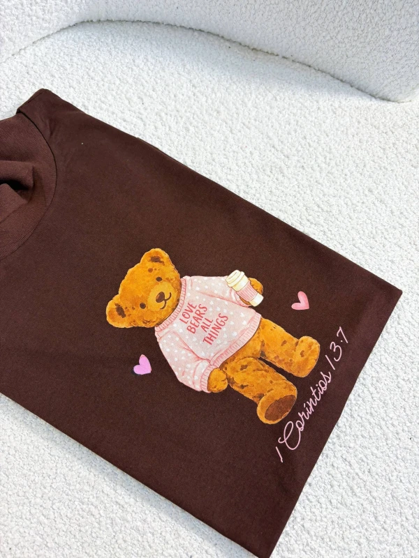 Tshirt Urso 1 Corintios